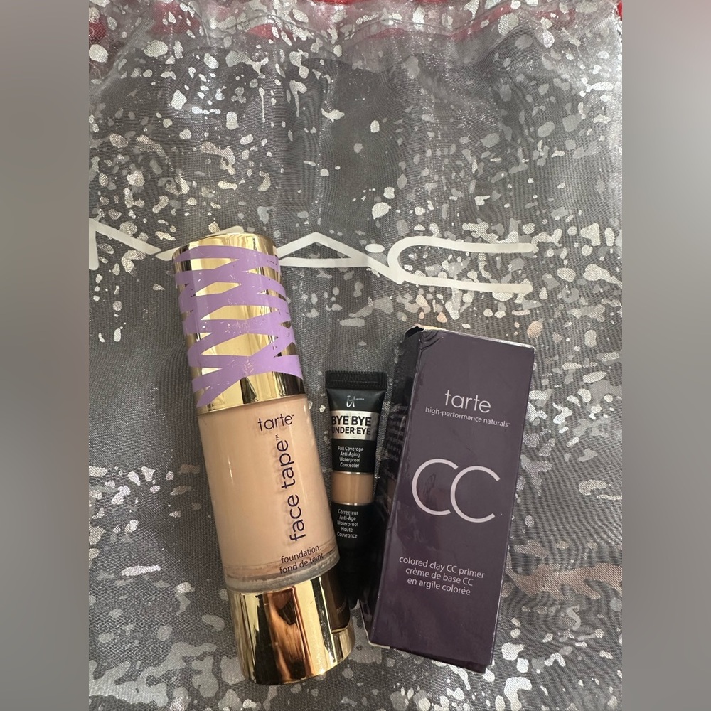 Tarte Face Tape Foundation and makeup bundle